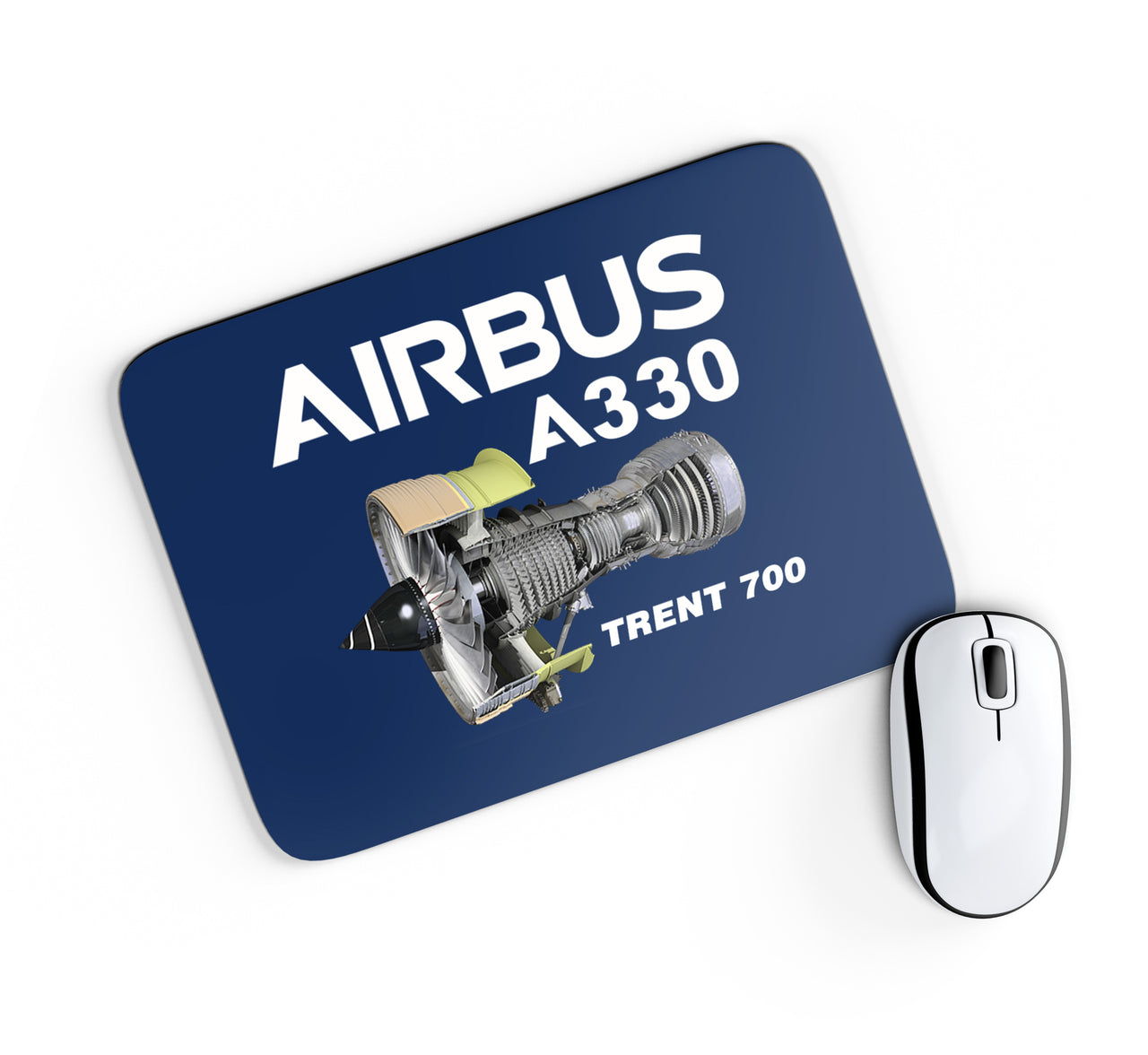 Airbus A330 & Trent 700 Engine Designed Mouse Pads