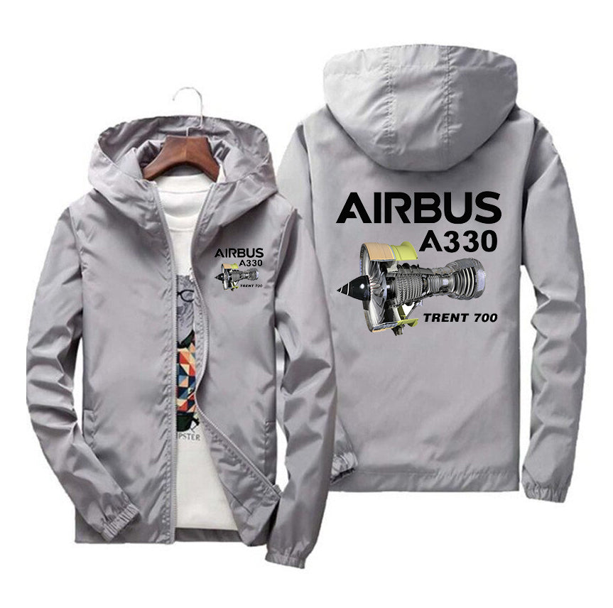 Airbus A330 & Trent 700 Engine Designed Windbreaker Jackets