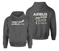 Thumbnail for Airbus A330 & Trent 700 Engine Designed Double Side Hoodies