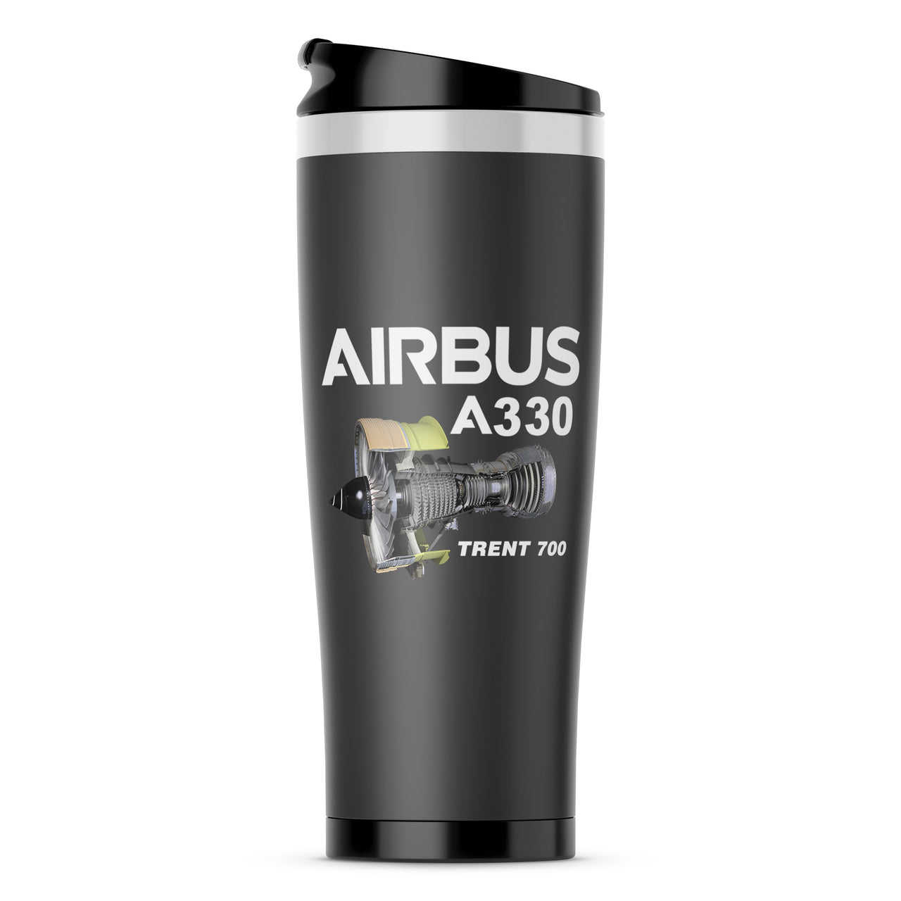 Airbus A330 & Trent 700 Engine Designed Stainless Steel Travel Mugs