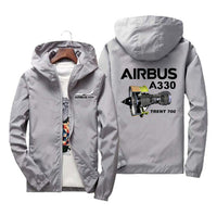 Thumbnail for Airbus A330 & Trent 700 Engine Designed Windbreaker Jackets