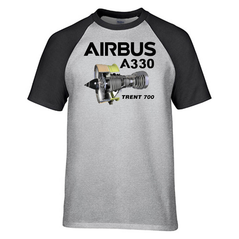 Airbus A330 & Trent 700 Engine Designed Raglan T-Shirts