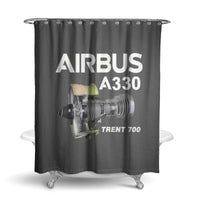Thumbnail for Airbus A330 & Trent 700 Engine Designed Shower Curtains