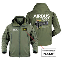 Thumbnail for Airbus A330 & Trent 700 Engine Designed Military Jackets (Customizable)