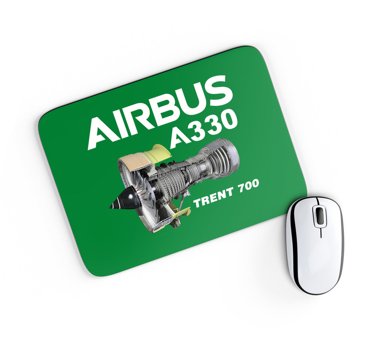 Airbus A330 & Trent 700 Engine Designed Mouse Pads
