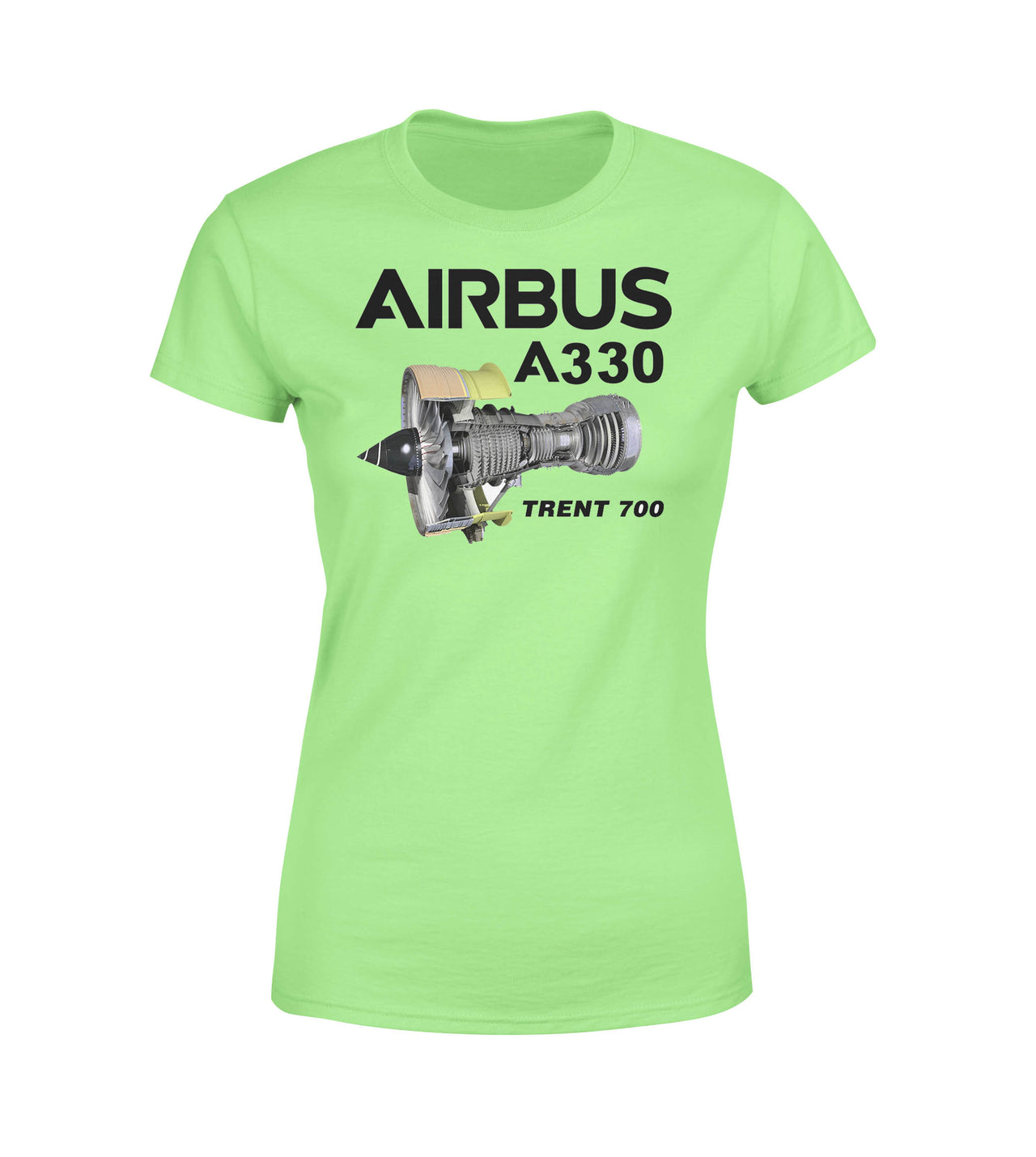 Airbus A330 & Trent 700 Engine Designed Women T-Shirts