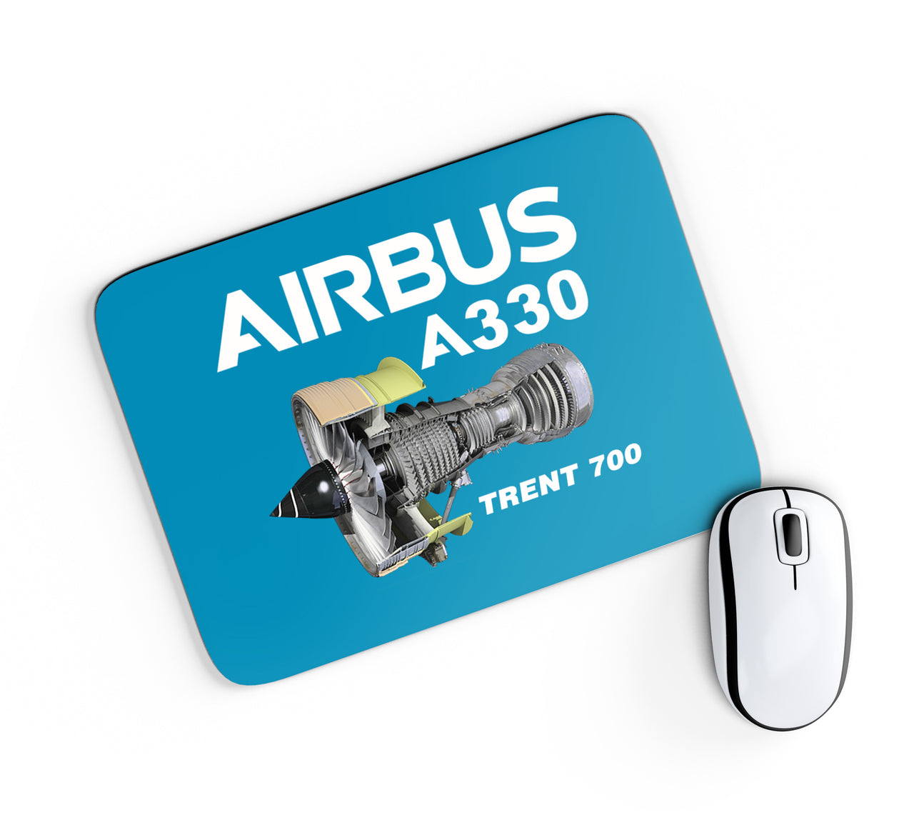 Airbus A330 & Trent 700 Engine Designed Mouse Pads