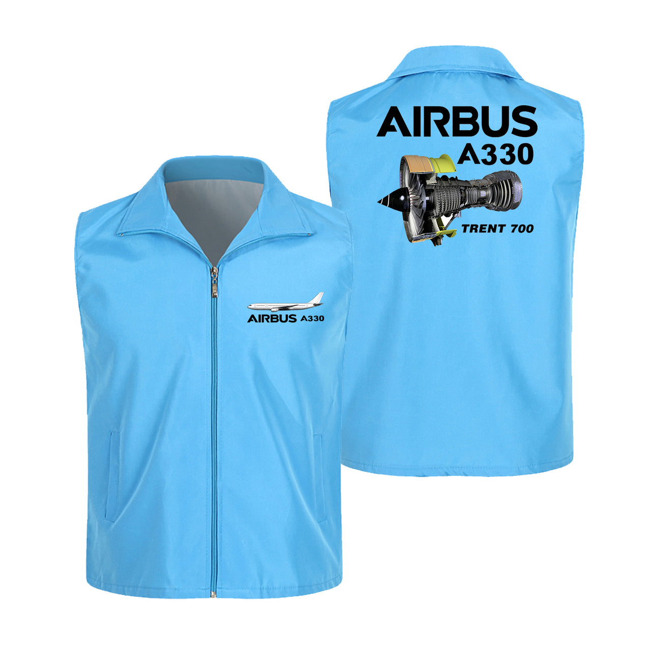 Airbus A330 & Trent 700 Engine Designed Thin Style Vests