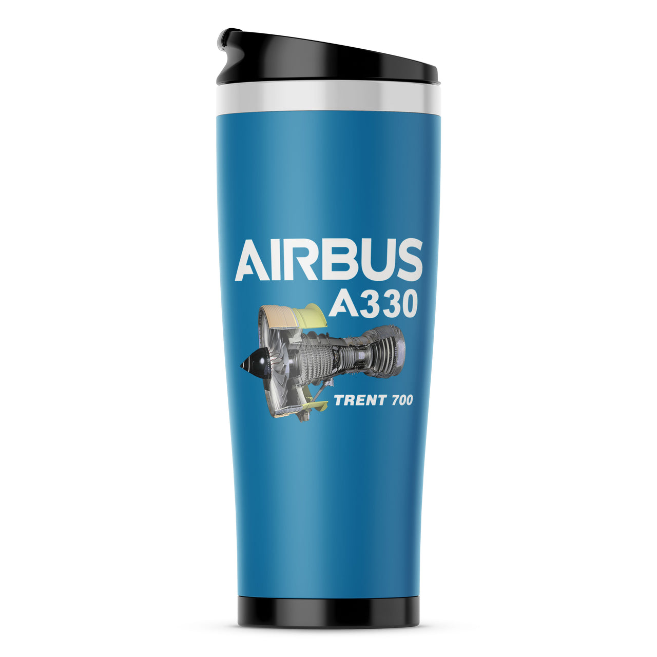 Airbus A330 & Trent 700 Engine Designed Stainless Steel Travel Mugs