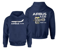Thumbnail for Airbus A330 & Trent 700 Engine Designed Double Side Hoodies
