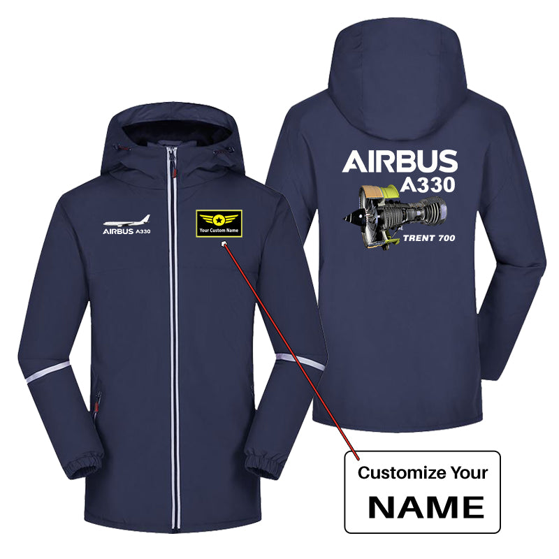 Airbus A330 & Trent 700 Engine Designed Rain Coats & Jackets
