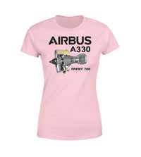 Thumbnail for Airbus A330 & Trent 700 Engine Designed Women T-Shirts