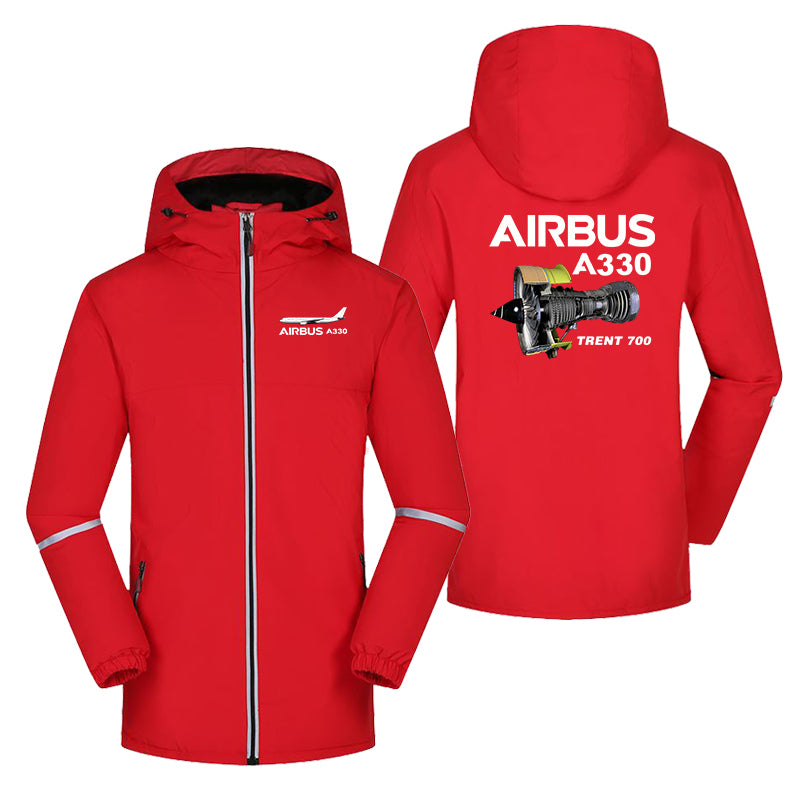 Airbus A330 & Trent 700 Engine Designed Rain Coats & Jackets