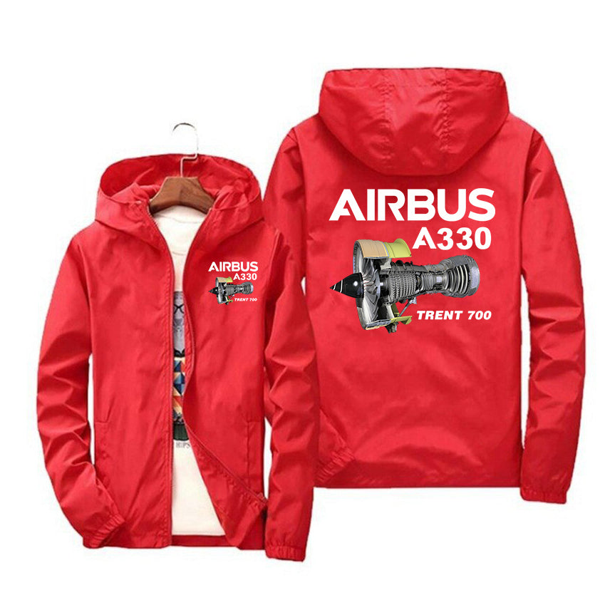 Airbus A330 & Trent 700 Engine Designed Windbreaker Jackets