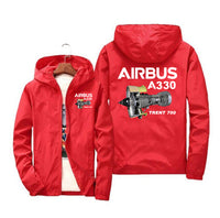 Thumbnail for Airbus A330 & Trent 700 Engine Designed Windbreaker Jackets