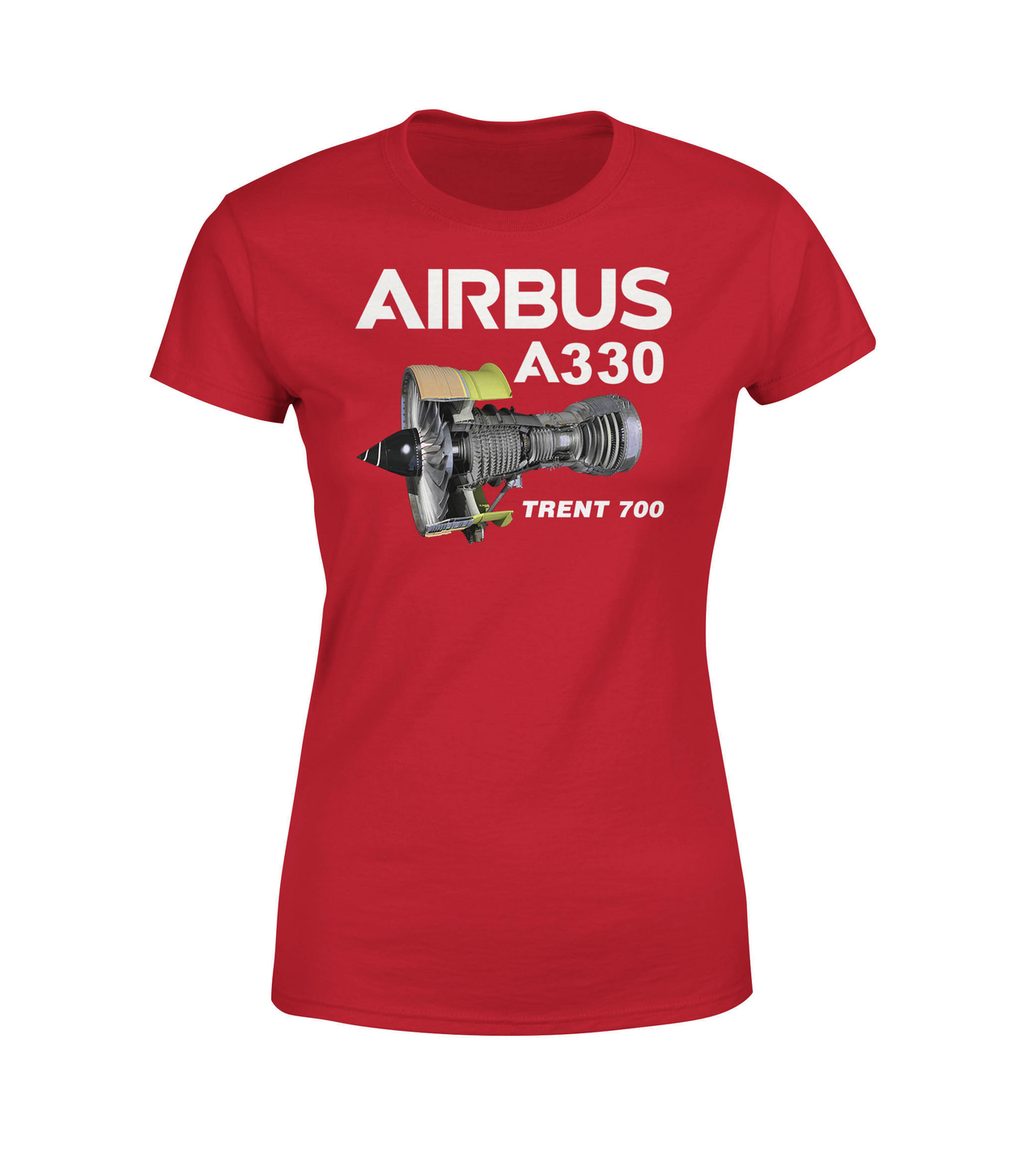 Airbus A330 & Trent 700 Engine Designed Women T-Shirts