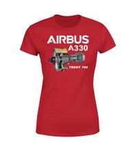 Thumbnail for Airbus A330 & Trent 700 Engine Designed Women T-Shirts