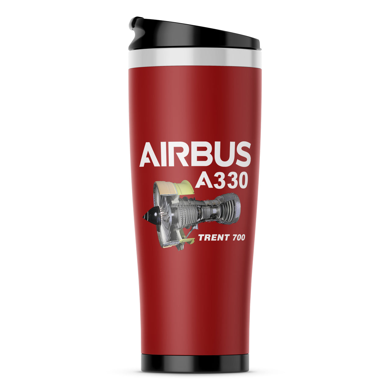Airbus A330 & Trent 700 Engine Designed Stainless Steel Travel Mugs