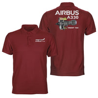 Thumbnail for Airbus A330 & Trent 700 Engine Designed Double Side Polo T-Shirts
