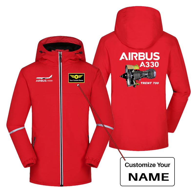 Airbus A330 & Trent 700 Engine Designed Rain Coats & Jackets
