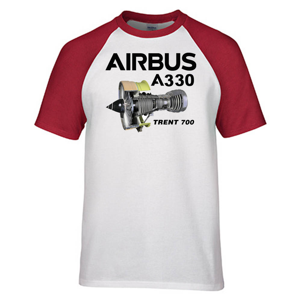Airbus A330 & Trent 700 Engine Designed Raglan T-Shirts