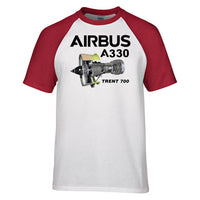 Thumbnail for Airbus A330 & Trent 700 Engine Designed Raglan T-Shirts