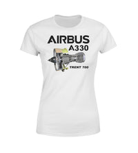 Thumbnail for Airbus A330 & Trent 700 Engine Designed Women T-Shirts