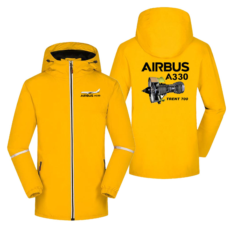 Airbus A330 & Trent 700 Engine Designed Rain Coats & Jackets