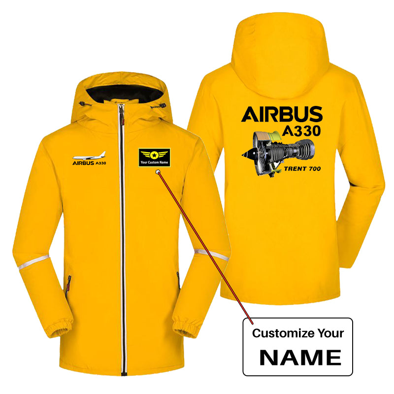 Airbus A330 & Trent 700 Engine Designed Rain Coats & Jackets