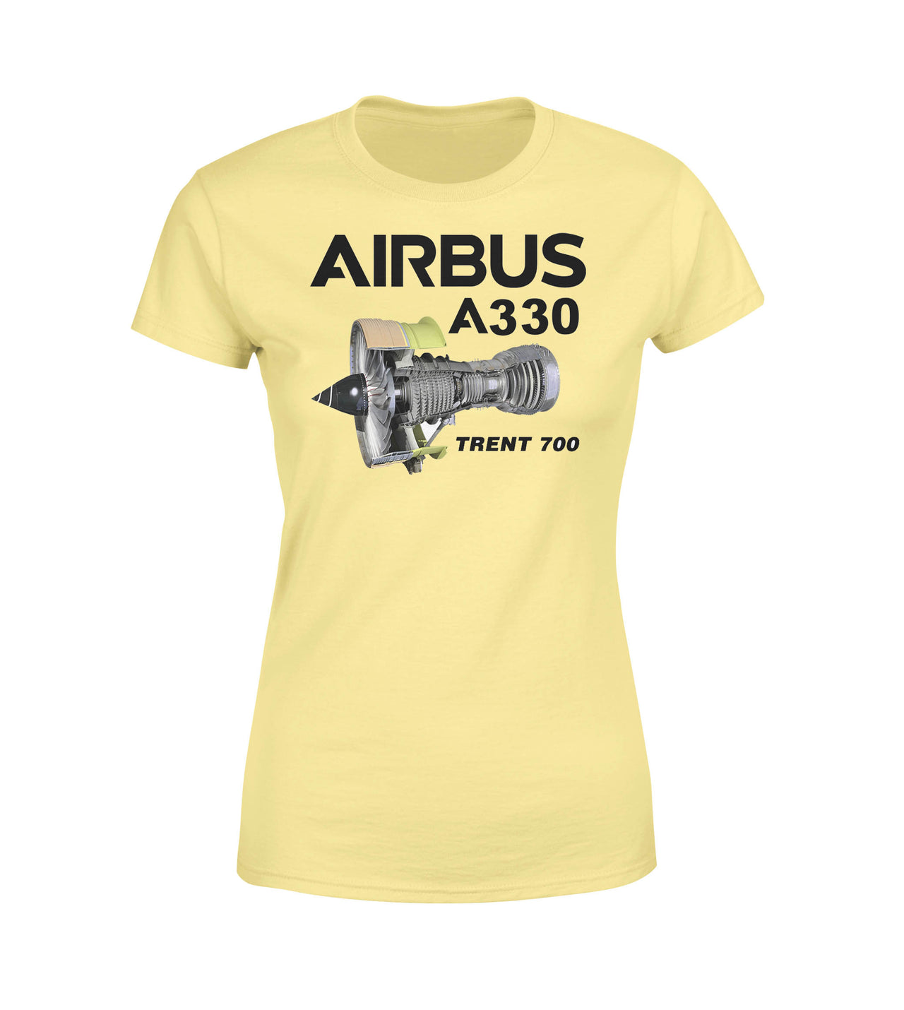 Airbus A330 & Trent 700 Engine Designed Women T-Shirts
