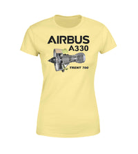 Thumbnail for Airbus A330 & Trent 700 Engine Designed Women T-Shirts