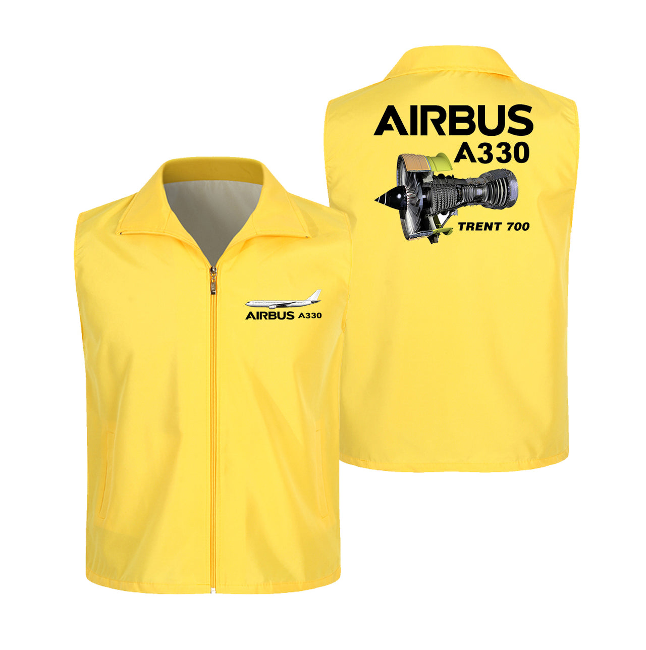 Airbus A330 & Trent 700 Engine Designed Thin Style Vests
