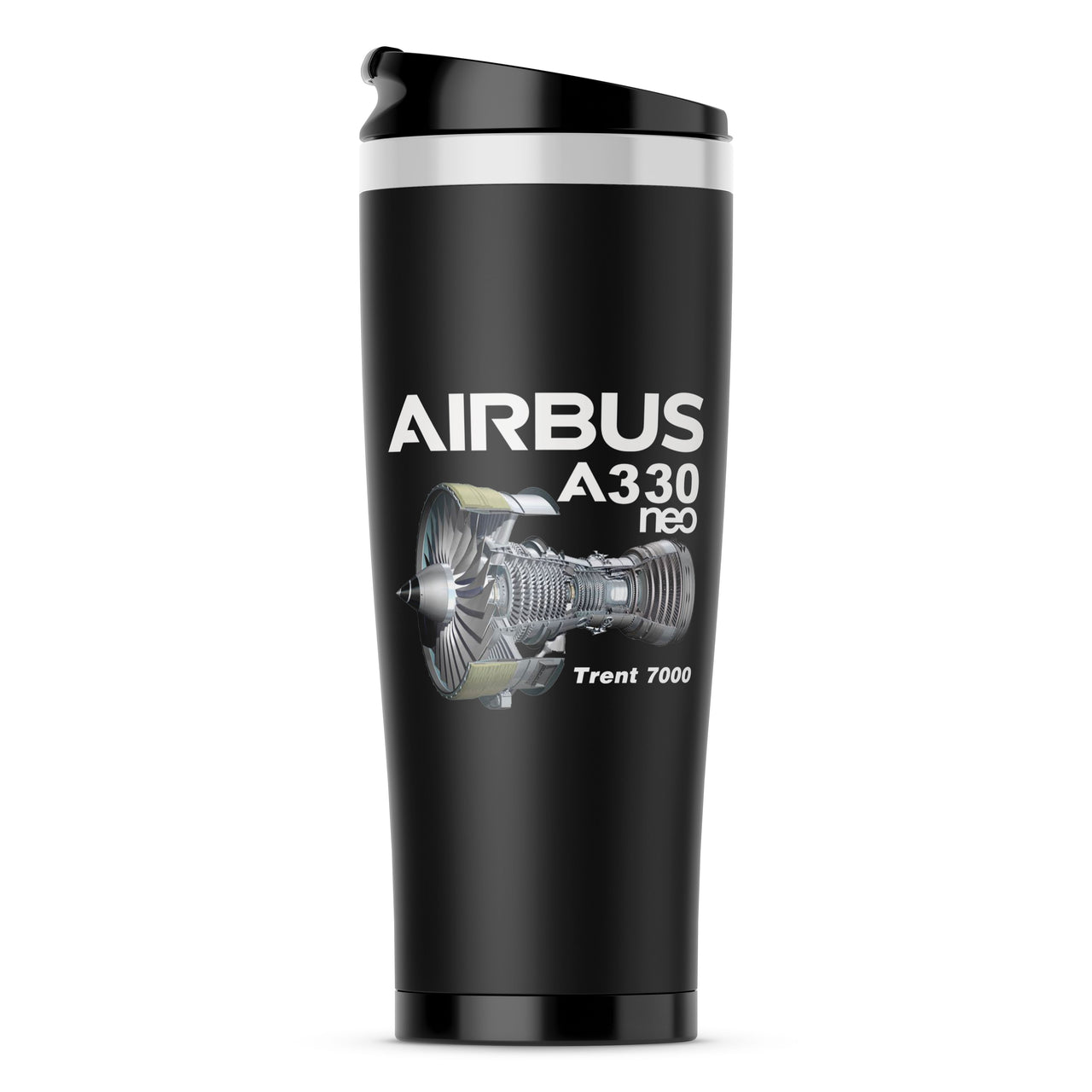 Airbus A330neo & Trent 7000 Designed Stainless Steel Travel Mugs