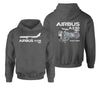 Airbus A330neo & Trent 7000 Designed Double Side Hoodies