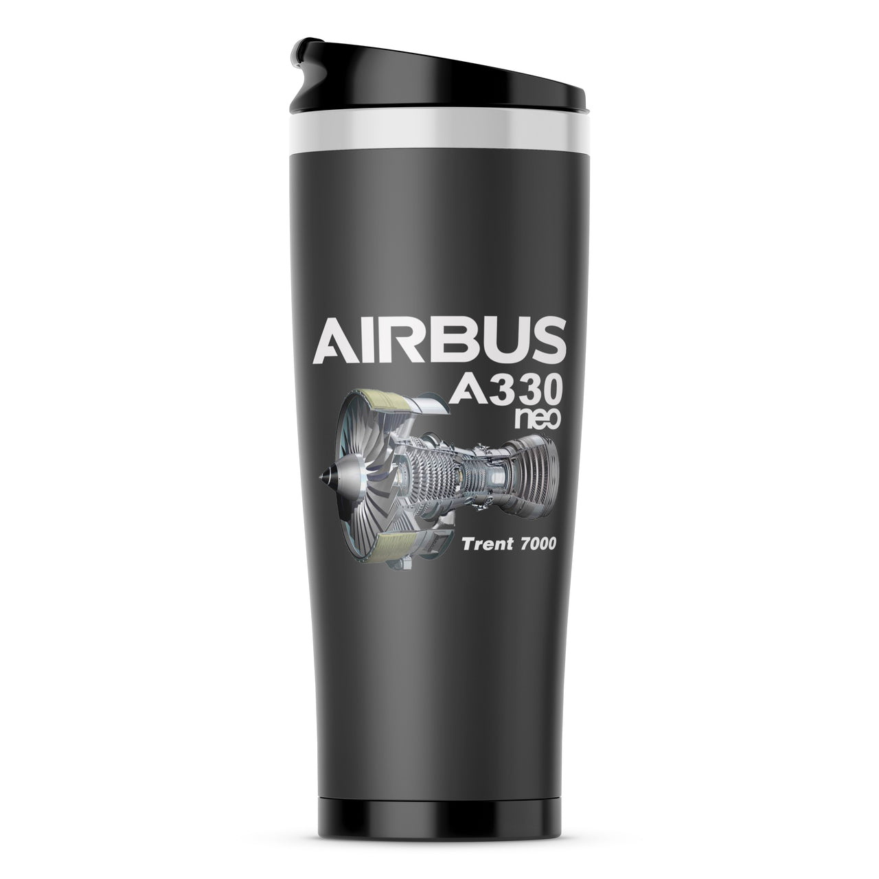 Airbus A330neo & Trent 7000 Designed Stainless Steel Travel Mugs