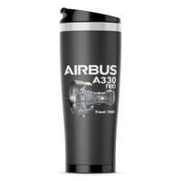 Thumbnail for Airbus A330neo & Trent 7000 Designed Stainless Steel Travel Mugs