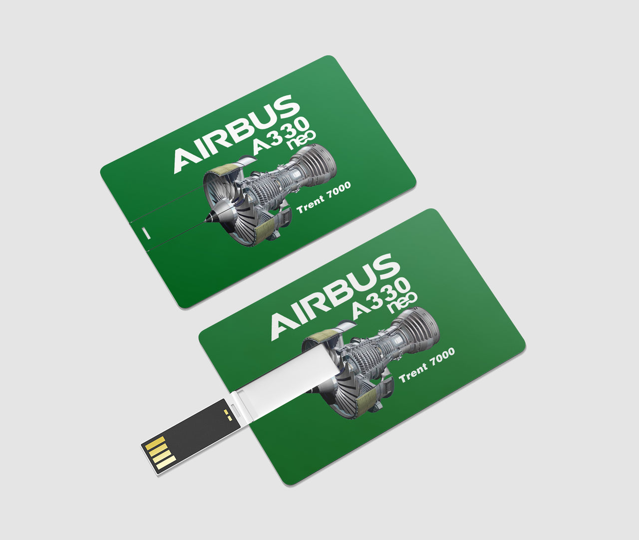 Airbus A330neo & Trent 7000 Designed USB Cards