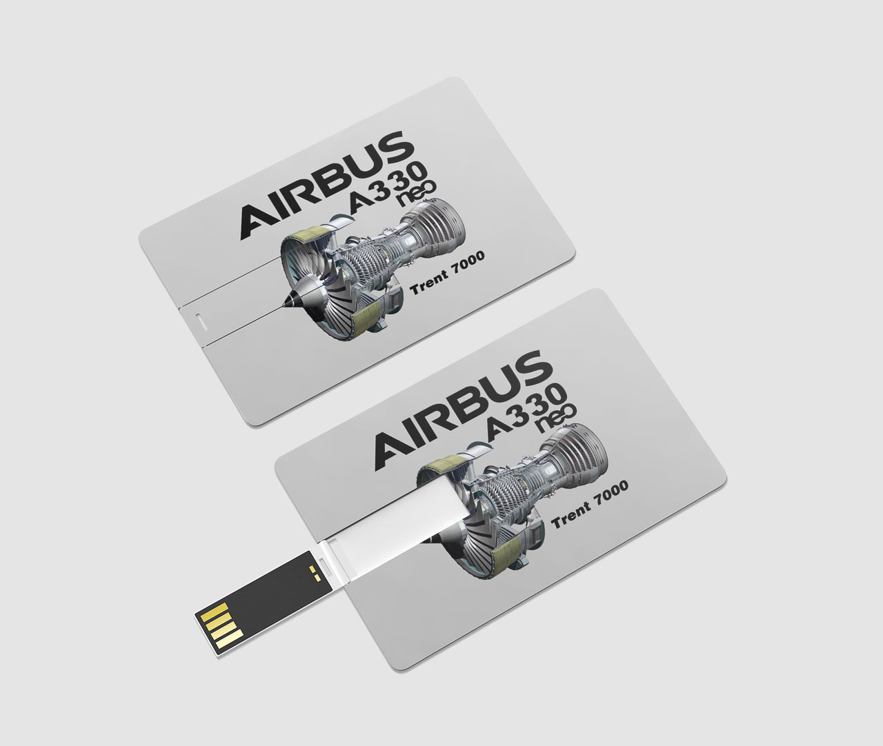 Airbus A330neo & Trent 7000 Designed USB Cards