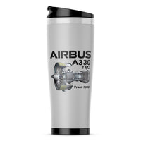 Thumbnail for Airbus A330neo & Trent 7000 Designed Stainless Steel Travel Mugs