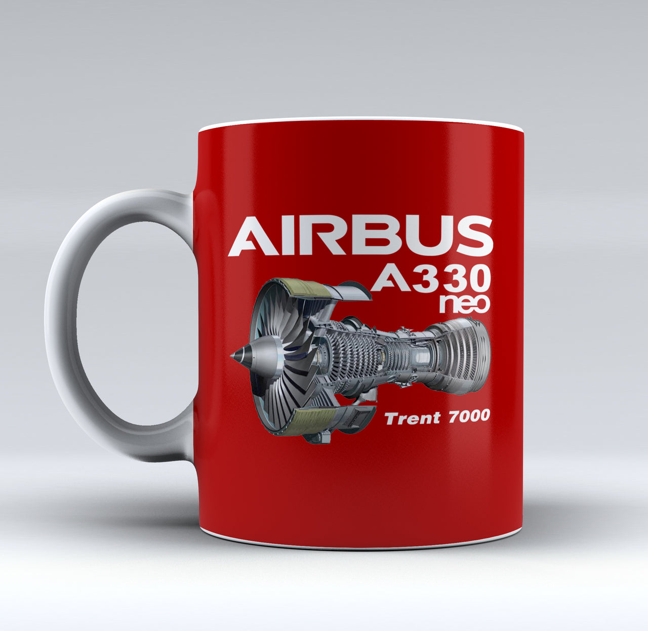 Airbus A330neo & Trent 7000 Engine Designed Mugs