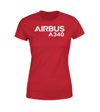 Thumbnail for Airbus A340 & Text Designed Women T-Shirts