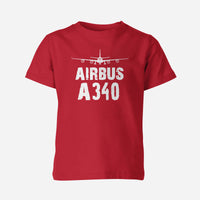 Thumbnail for Airbus A340 & Plane Designed Children T-Shirts