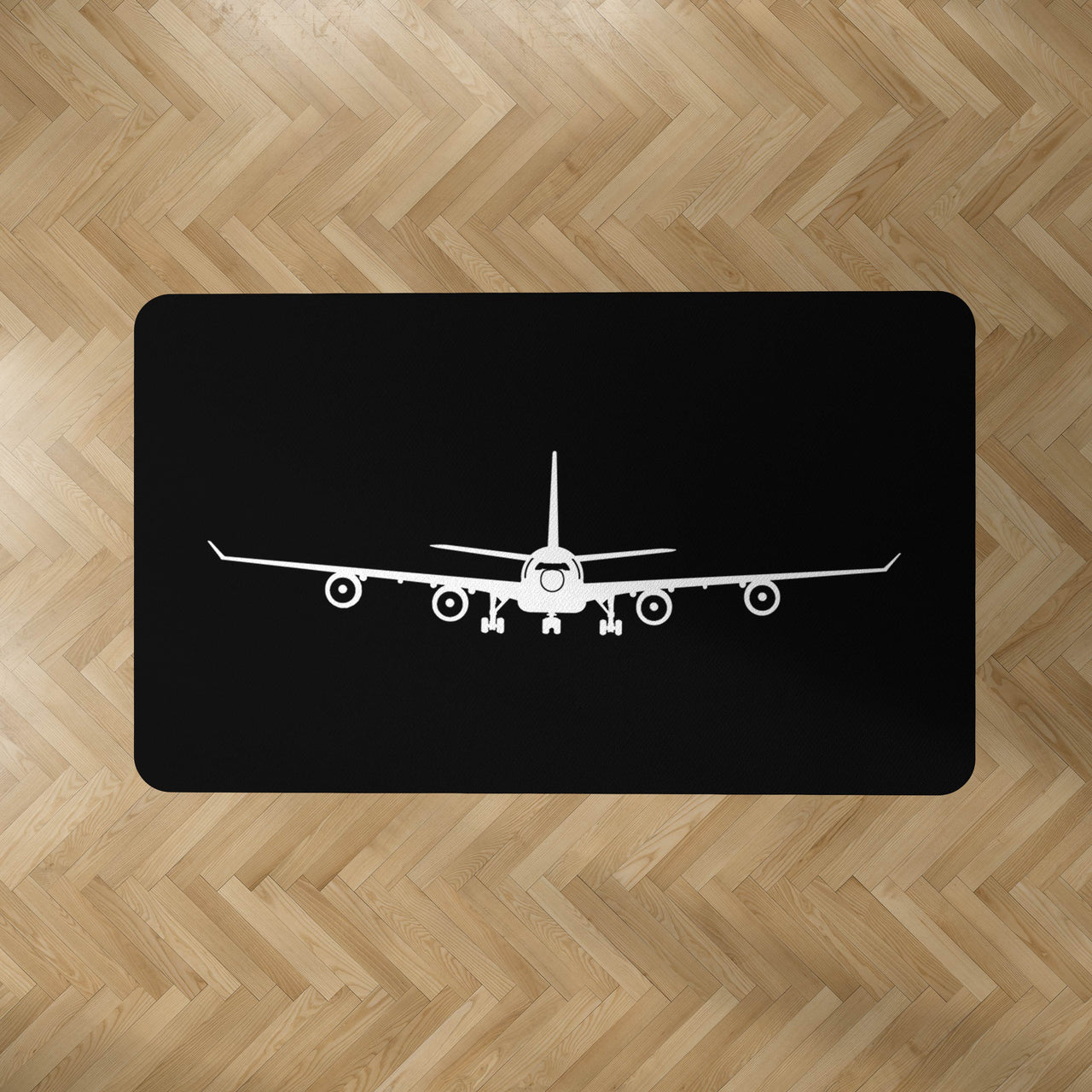 Airbus A340 Silhouette Designed Carpet & Floor Mats