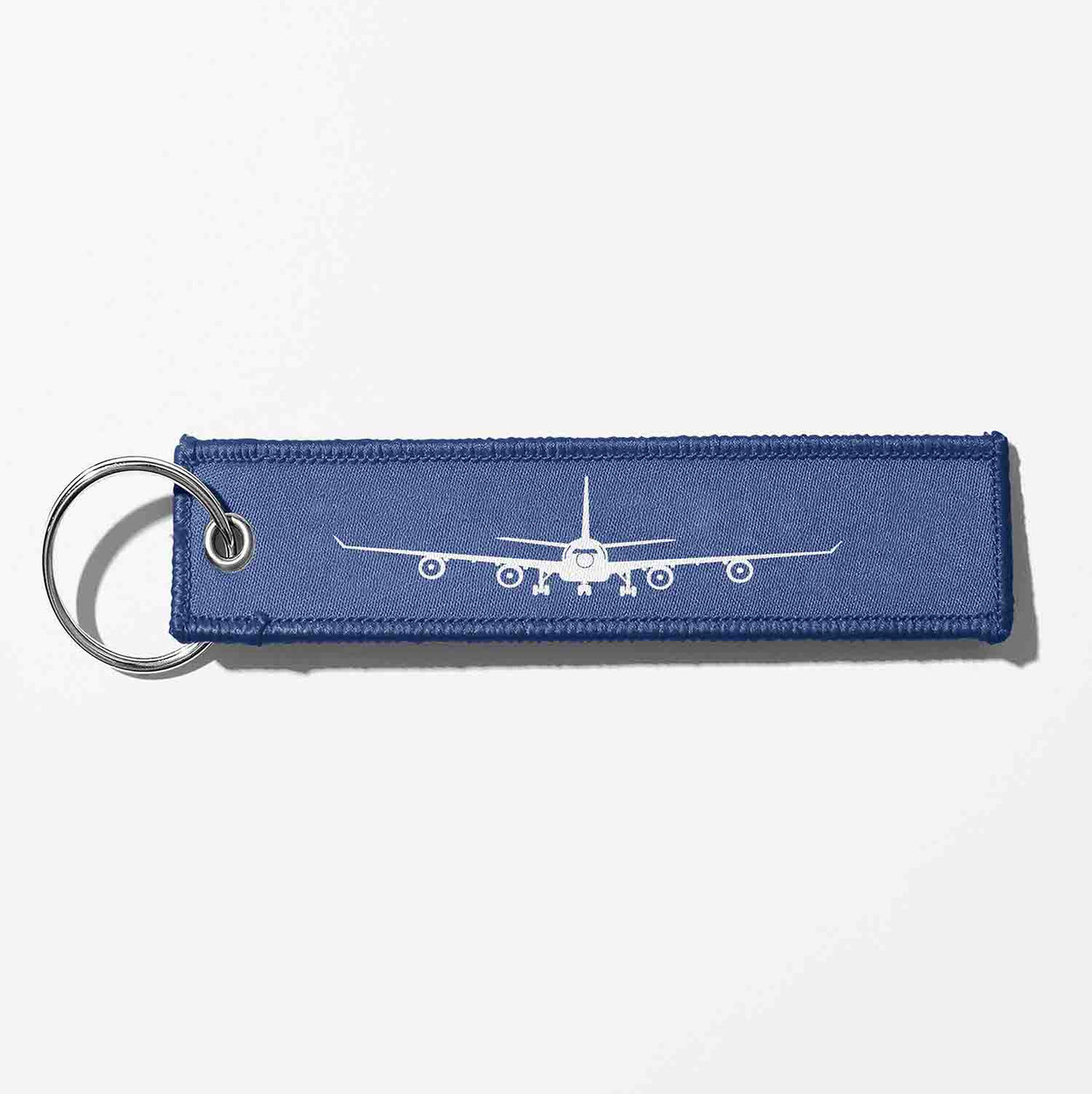 Airbus A340 Silhouette Designed Key Chains