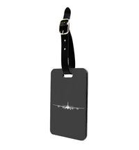 Thumbnail for Airbus A340 Silhouette Designed Luggage Tag