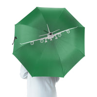 Thumbnail for Airbus A340 Silhouette Designed Umbrella