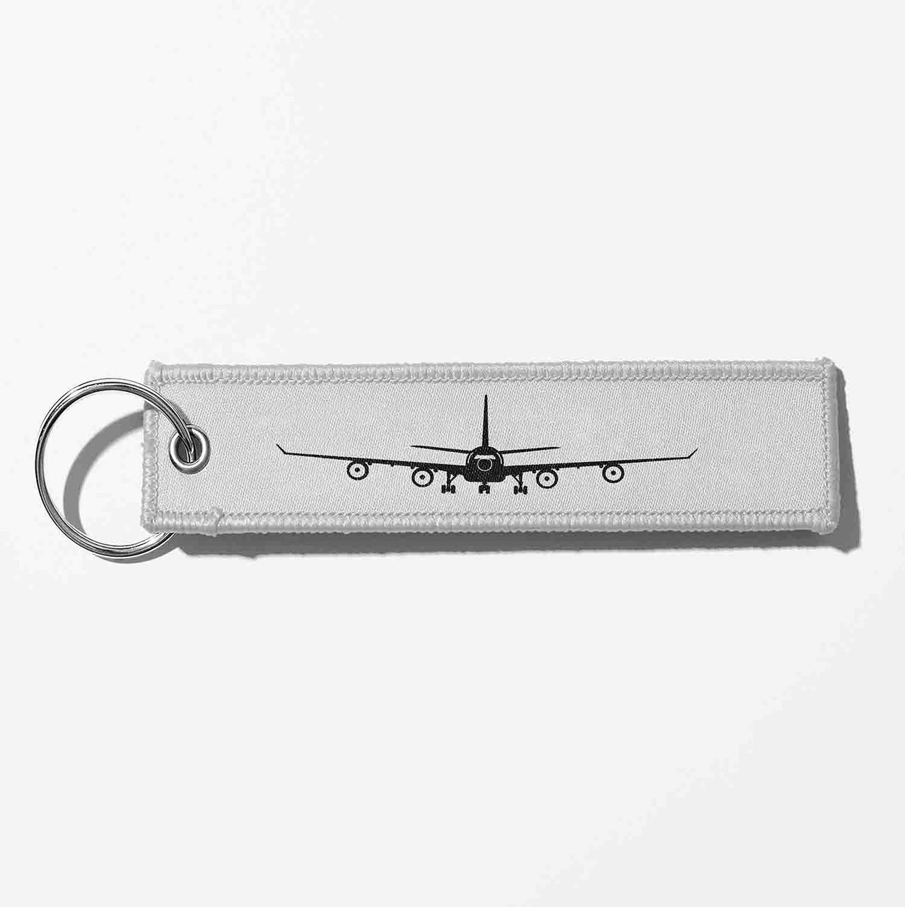 Airbus A340 Silhouette Designed Key Chains