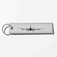 Thumbnail for Airbus A340 Silhouette Designed Key Chains