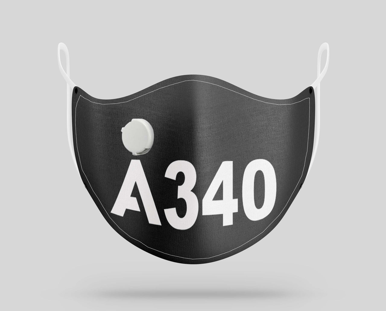 Airbus A340 Text Designed Face Masks