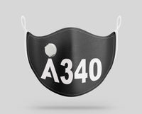 Thumbnail for Airbus A340 Text Designed Face Masks
